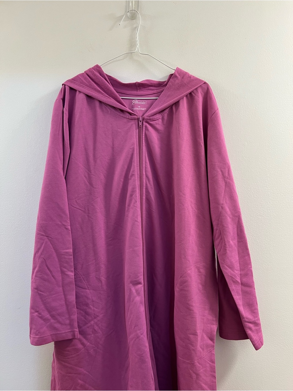 Easy Essentials Hooded Zip Front Robe - Picture 13 of 14